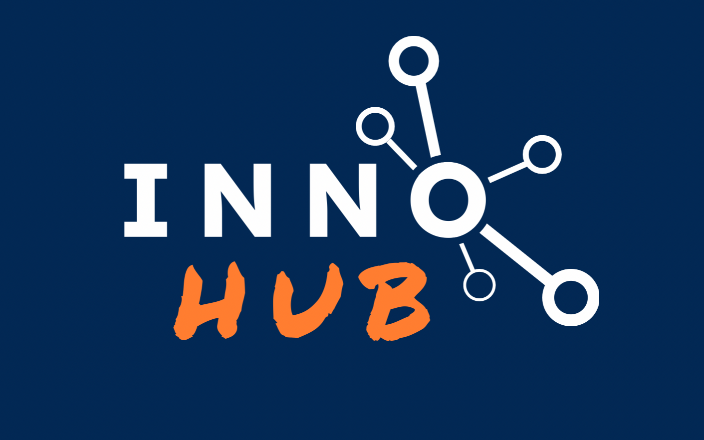 Logo containing the words Inno Hub